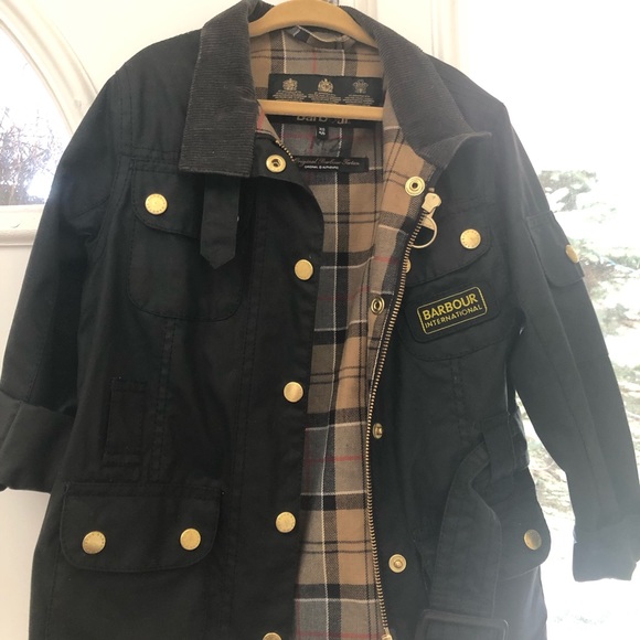 kids barbour coat